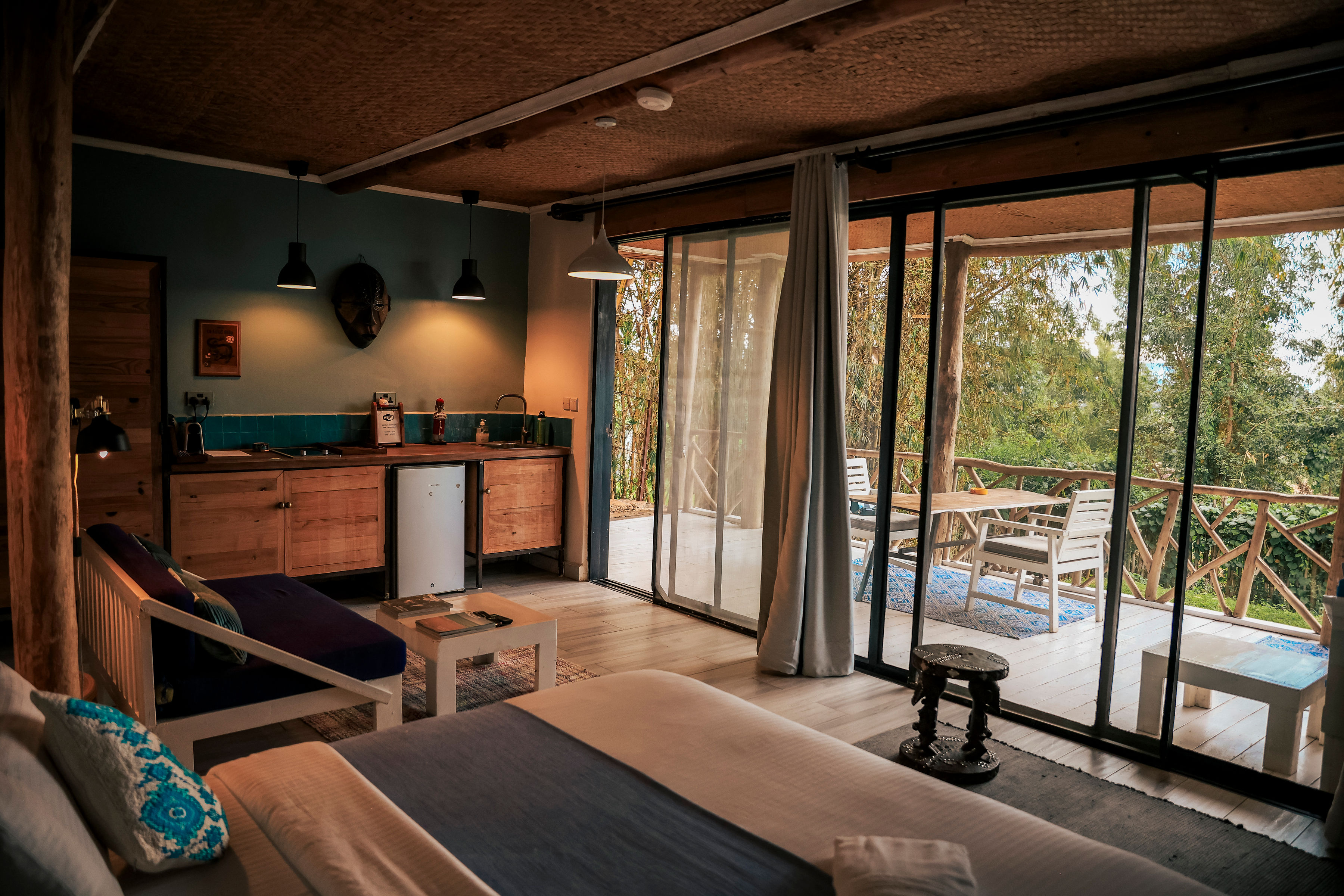 Pili Pili Boutique Hotel Kigali - Luxury studio accommodation with private balcony and garden views in Kibagabaga